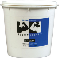 Elbow Grease Original Cream Personal Lubricant, 1 gal (3.78 L)