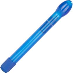 CalExotics Slender Tulip Wand Vibrator, 6.75 Inch, Blue