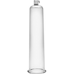 Size Matters Acrylic Penis Pumping Cylinder, 2 Inch Diameter, Clear