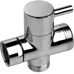 CleanStream Diverter Switch Shower Valve, Silver