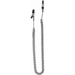 Spartacus Endurance Teaser Tip Nipple Clamps with Jewel Chain
