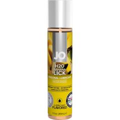 JO H2O Flavored Intimate Lubricant, 1 fl.oz (30 mL), Banana Lick