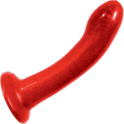 Sportsheets FLARE Silicone Dildo, 5.75 Inch, Red