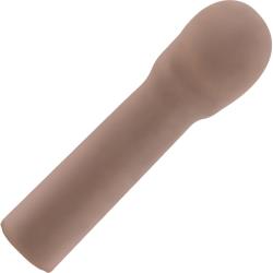 Performance 3 Inch Extra Length Cock Xtender, 7 Inch, Brown