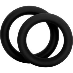 COLT Silicone Super Rings Cockring Set, Black