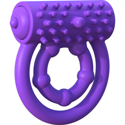 Fantasy C-Ringz Vibrating Prolong Performance Ring, Purple