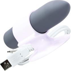 Screaming O Charged Positive 20 Function Rechargeable Intimate Massager, Gray