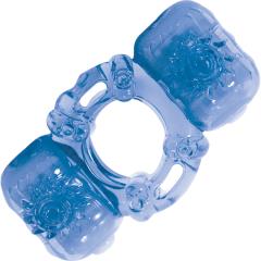 Nasstoys Best of Macho Partners Pleasure Ring with Bullets, One Size, Electric Blue