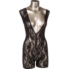 CalExotics Scandal Lace Jumper Romantic Bodysuit, One Size, Black