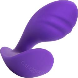CalExotics Booty Call Petite Silicone Prostate Probe, 3.25 Inch, Purple
