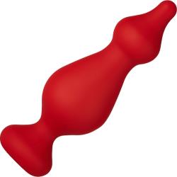 Forto F-30 Pointer Anal Plug, 5.3 Inch, Red