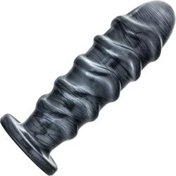 Jet Annihilator Butt Plug, 11 Inch, Carbon Metallic Black