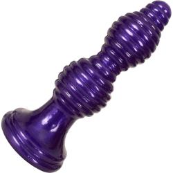 Royal Hiney Red The Queen Vibrating Butt Plug, Purple