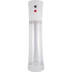 Commander Rechargeable Electric Penis Pump, 11.5 Inch by 2.75 Inch, White