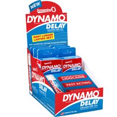 Screaming O Dynamo Delay Spray for Men, 0.75 fl.oz (22.2 mL), Display of 6