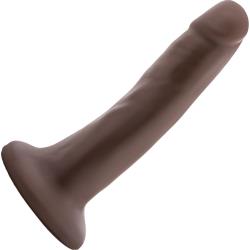 Dr Skin Cock with Suction Cup Dildo by Blush Novelties, 5.5 Inch, Chocolate