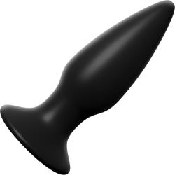 Anal Fantasy Elite Rechargeable Anal Plug, 4.3 Inch, Black