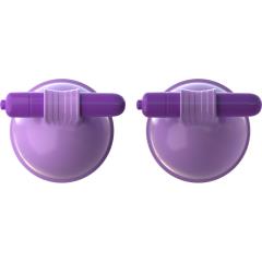Fantasy For Her Vibrating Breast Suck-Hers, 3 Inch, Purple