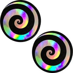 Neva Nude Pasty Spiral Holographic