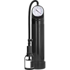 Pumped Comfort Pump with Advanced PSI Gauge, 9 Inch by 2.35 Inch, Black