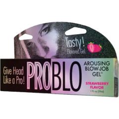 ProBlo Flavored Oral Pleasure Gel, 1 fl.oz (29 mL), Strawberry