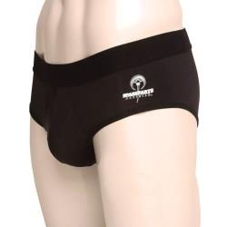 SpareParts Pete Contoured Packing Briefs, Medium, Black