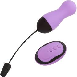 Simple and True Vibrating Egg with Wireless Remote Control, 3.25 Inch, Purple