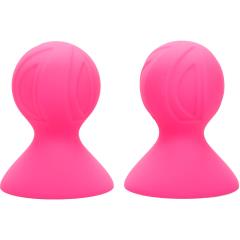 Nipple Play Silicone Pro Suckers, 2 Inch, Hot Pink