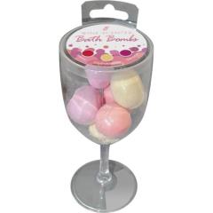 Wine Scented Bath Bombs by Kheper Games, Pack of 8