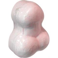 Naughty Bath Bomb by Kheper Games, 2.1 ounce, Strawberry/Champagne