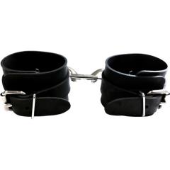 Rouge Garments Rubber Ankle Cuffs, Black