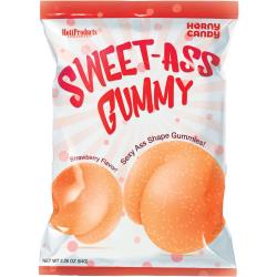 Sweet Ass Gummy Candies, 2.25 ounce (64 gram), Strawberry