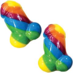 Pecker Party Mini Candies, 4.5 Oz (128 g), Rainbow