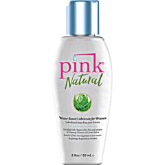 Pink Natural Water Based Intimate Lubricant for Women, 2.8 fl.oz (80 mL)