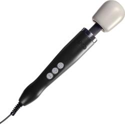 Doxy Electric Wand Massager with Soft PVC Head, Black