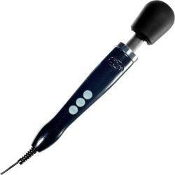 Doxy Die Cast Premium Electric Wand Massager with Silicone Head, 15 Inch, Disco Black