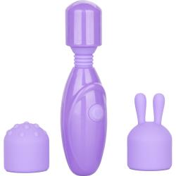 Dr Laura Berman Olivia Rechargeable Mini Massager with Attachments, Lavender