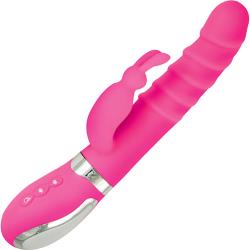 Energize Heat Up Bunny 1 Rechargeable Vibrator, Pink