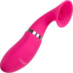 Intimate Silicone Climaxer Rechargeable Intimate Pump, 6.75 Inch, Pink Pop