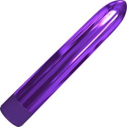 Classix Rocket Multispeed Slimline Vibrator, 7 Inch, Metallic Purple
