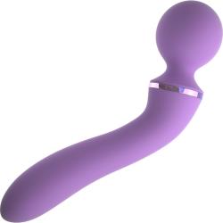 Fantasy For Her Duo Wand Massage-Her, 11 Inch, Purple