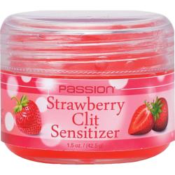 Passion Flavored Clit Sensitizer, 1.5 Oz (42.5 g), Strawberry