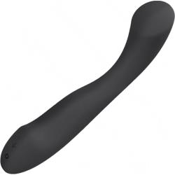 Jil Bella Silicone Rechargeable Personal Vibrator, 8 Inch, Black