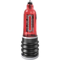 Fits Erected Penis 7 Inch by 2 Inch Hydromax7 Wide Boy Pump, Red