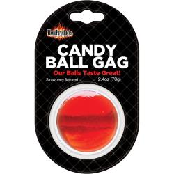 Candy Ball Gag Strawberry
