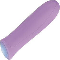 Evolved Purple Haze Rechargeable Silicone Bullet Vibrator, 3.4 Inch, Purple