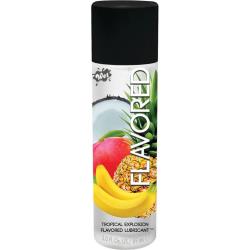 Wet Flavored Personal Lubricant 3 fl.oz (89 mL), Tropical Explosion