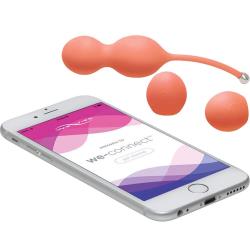 We-Vibe Bloom Smart Phone App Controlled Rechargeable Kegel Balls, Coral