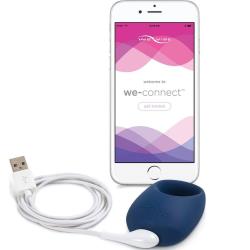 We-Vibe Pivot Smartphone App Controlled Rechargeable Cock Ring, Blue