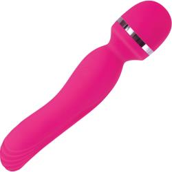 Intimate Curves Rechargeable Body Wand by Adam and Eve, 7.75 Inch, Pink